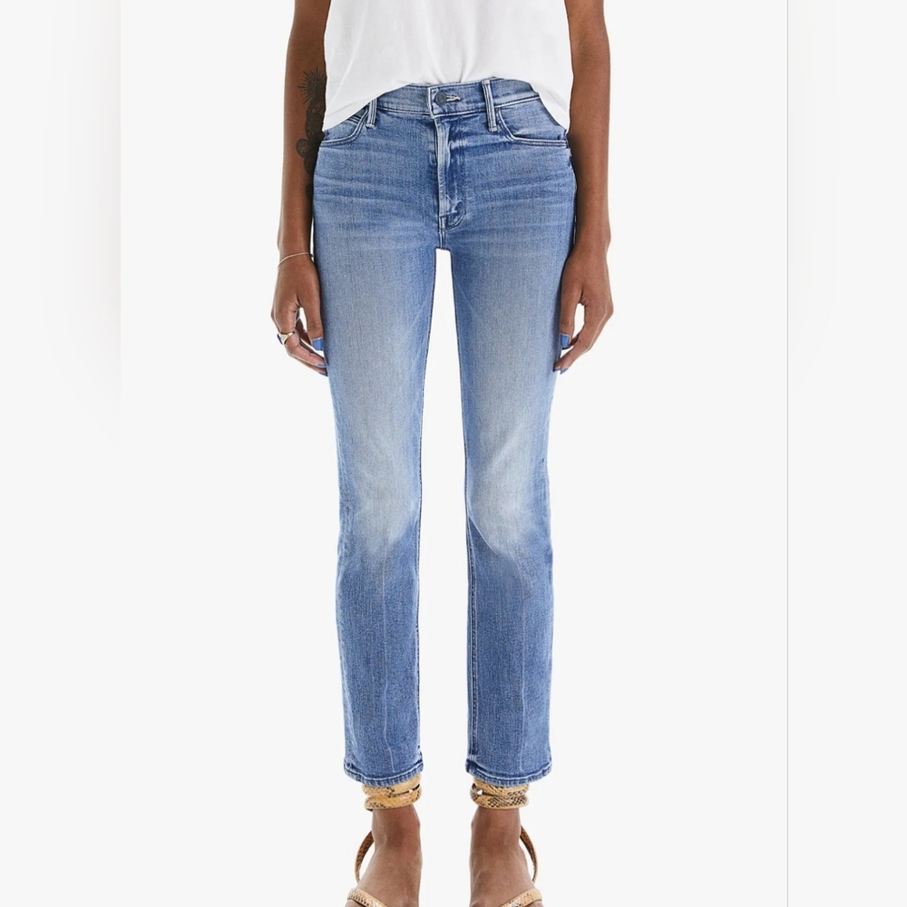 NWT Mother Denim- The Md Rise Dazzler Ankle